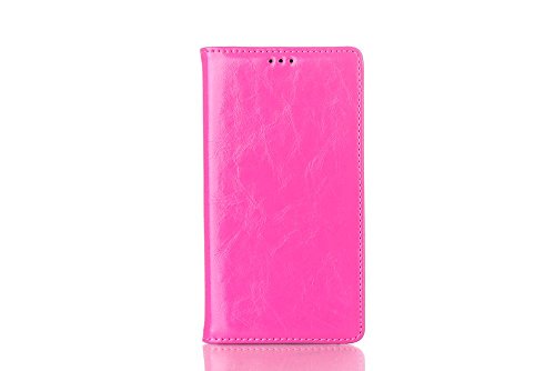 Real Leather Case Luxury Genuine Business Series Function Wallet Design Protective Flip Cover, Verizon/ AT&T/ Sprint/ T- Mobile,Stand For iPhone6 6 6G VI, Rose