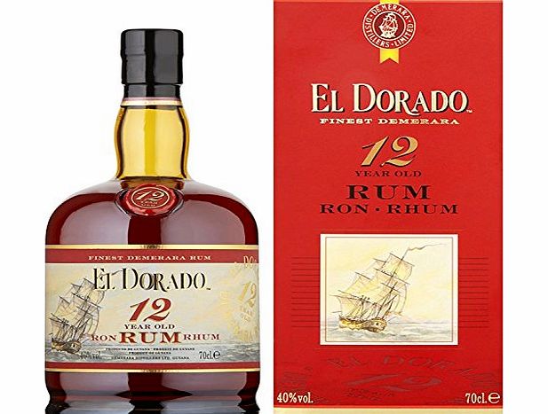 El Dorado 12YO Gold Rum 70cl