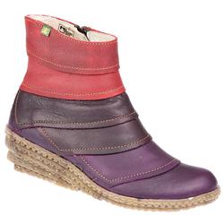El Naturalista Female Recyclus Ella 926 Leather Upper Leather/Textile Lining Casual in Red Multi
