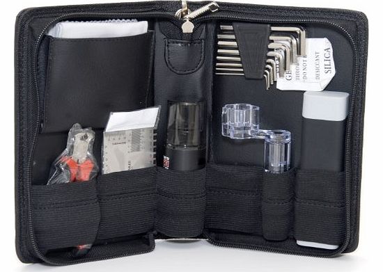 Elagon Guitar Pro Care Kit - Top Guitar Cleaning and Maintenance Kit: 8 Allen Keys, String Winder/Bridge Pin Puller Tool, String Cutting Pliers, String Cleaner/Lubricant Stick, String Action Ruler, Gu