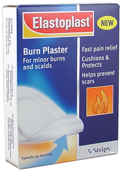 Elastoplast Burn Plaster x5