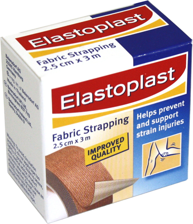 elastoplast Fabric Strapping 2.5cm x 3m