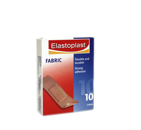 elastoplast fabric strips x10