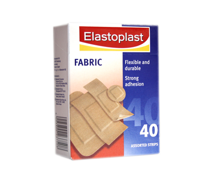elastoplast fabric strips x40