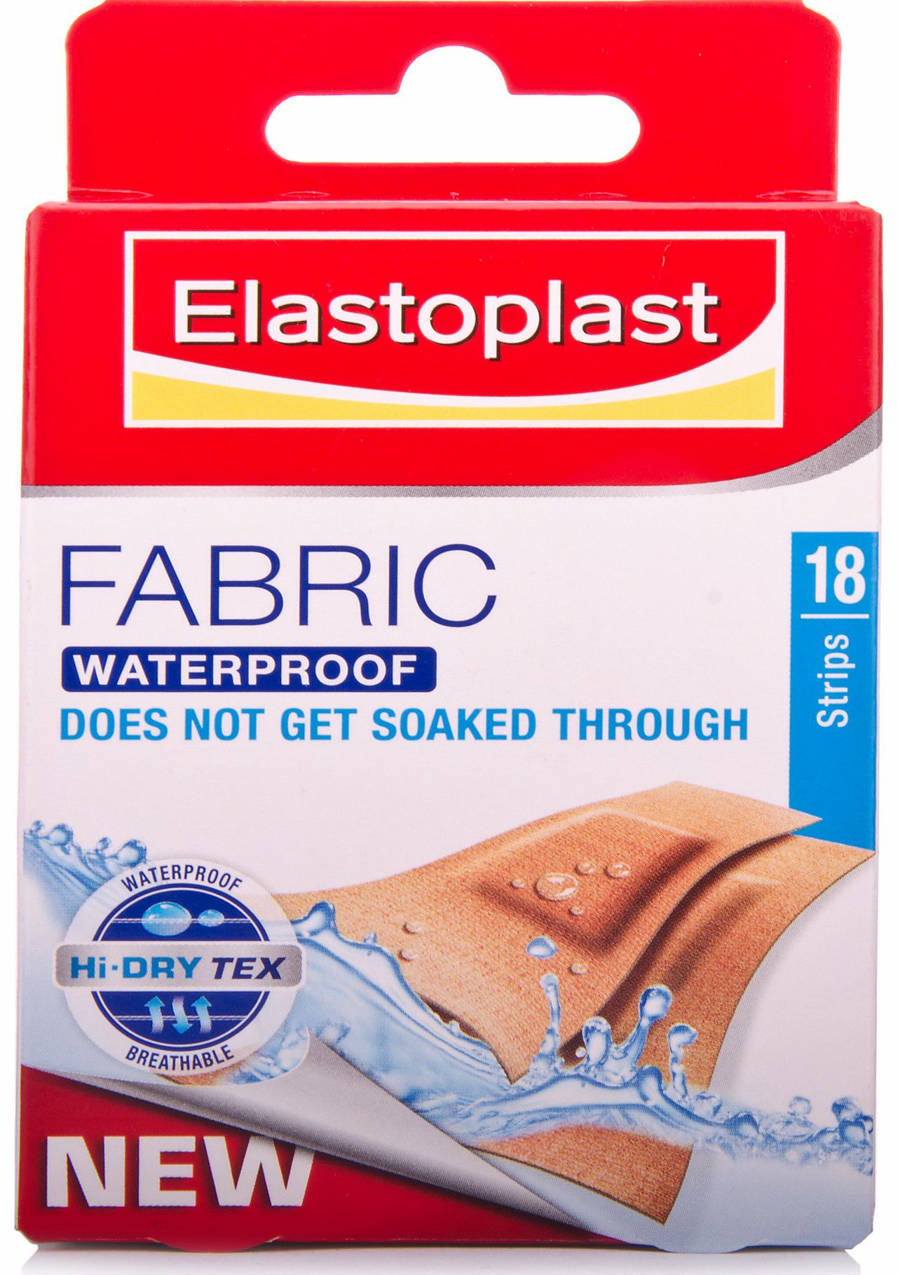 Elastoplast Fabric Washproof Plasters