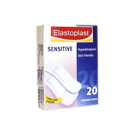 elastoplast sensitive assorted strips x20