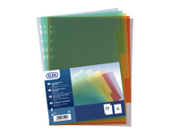 Elba A4 5 part rigid translucent polypropylene