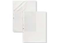Elba A4 transparent punched pockets, 60 micron