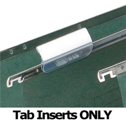 Elba Card Inserts for Tabs of Vertical