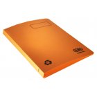 Elba Foolscap Flat Bar Files Orange (x25)