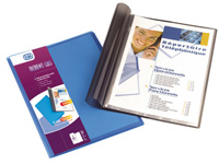 Elba Frequence soft cover clear display book