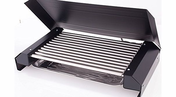 EldomMix ELECTRIC BBQ GRILL Griddle INDOOR Six Portions1500W
