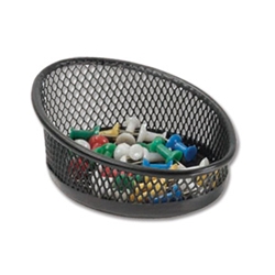 Eldon Mesh Paper Clip Holder Metal Stackable