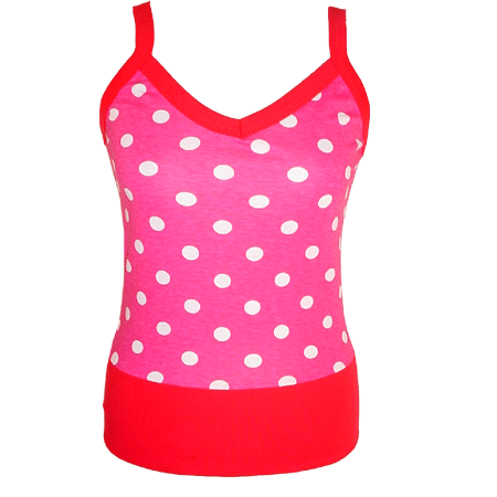 Electric Jam Polka Dot Vest Top