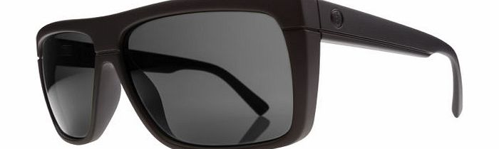 Electric Mens Electric Black Top Sunglasses - Matte