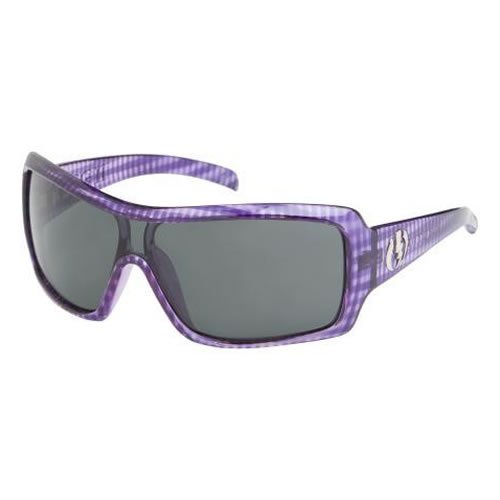 Electric Mens Electric Bsg Ii Sunglasses Purple Chex/Grey Lens