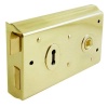 electro Brassed Rim Lock 138x75mm