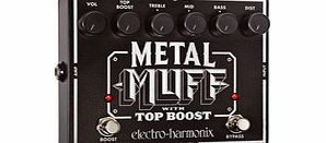Electro Harmonix Metal Muff Distortion Pedal/Top