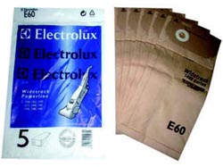 ELECTROLUX Paper bags E60. Pack of 5 plus 1