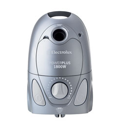 electrolux Power Plus 1800w Bagged Dark Silver Cylinder Vacuum Cleaner Z4492