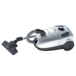 Power Plus 1800w Bagged Silver Cylinder Vacuum Cleaner Z4432