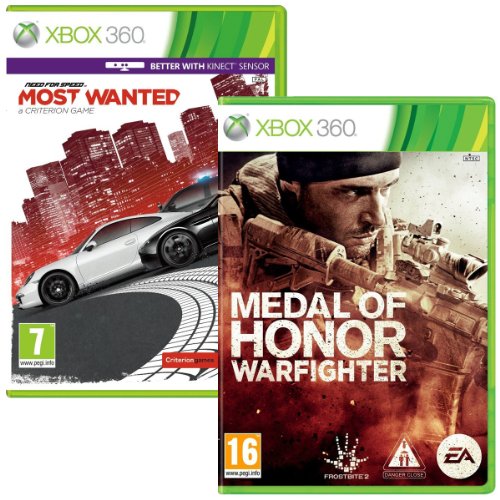 Medal of Honor Warfighter and Need for Speed Most Wanted Bundle (Xbox 360)