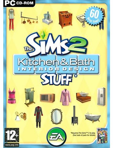 Electronic Arts The Sims 2: Kitchen & Bath Interior Design Stuff (PC CD)
