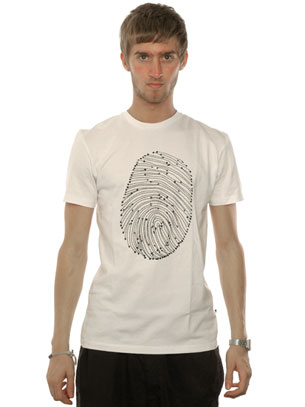 ELECTRONIC POET Fingerprint T-Shirt