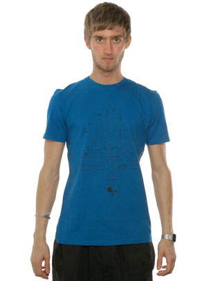 ELECTRONIC POET Techno Tree T-Shirt