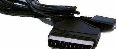 electronicWorld New SCART AV TV Cable Lead For Sony Playstation 2 PS2 PS1 PS3 Slimline console