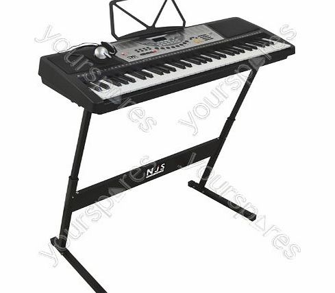 Electrovision NJS800 61 Key Full Size Digital Electronic Keyboard Kit