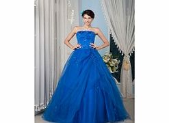 Elegant Strapless Prom Dresses Prom Party Royal