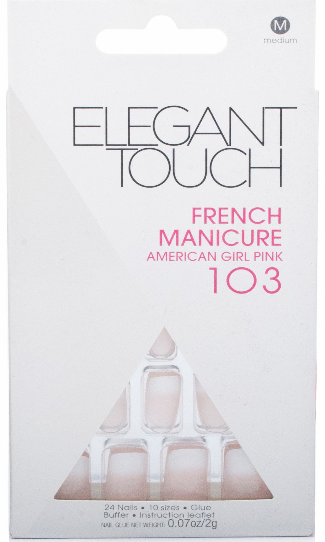 Elegant Touch False Nails American Girl Pink