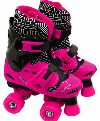 Quad Boot Skates - Pink