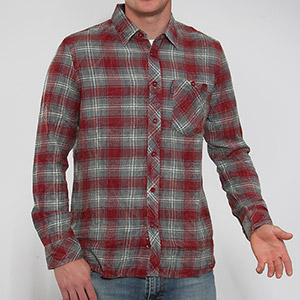 Element Bosworth Flannel shirt - Vintage Red