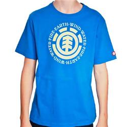Element Boys Elemental SS T-Shirt - Electric Blue