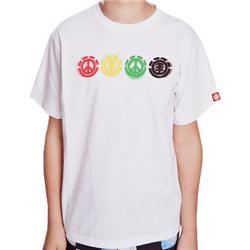 Boys Gradient T-Shirt - White