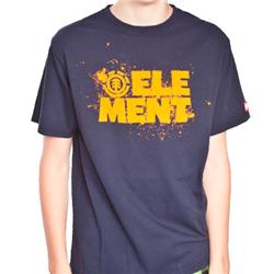 Boys Splash SS T-Shirt - Total Eclipse