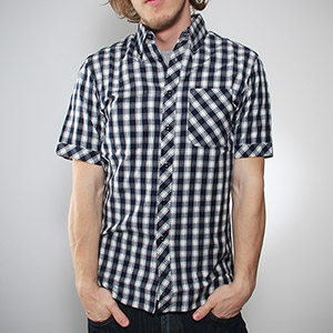 Cortes SS Short sleeve shirt - Dress Blues