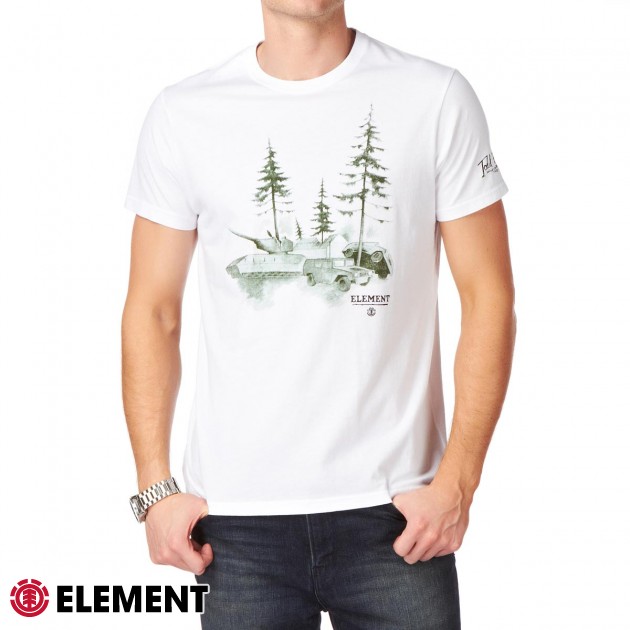 Element Mens Element Final Outcome Military T-Shirt -