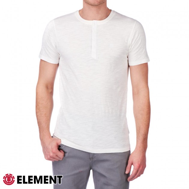 Mens Element Heston T-Shirt - Off White