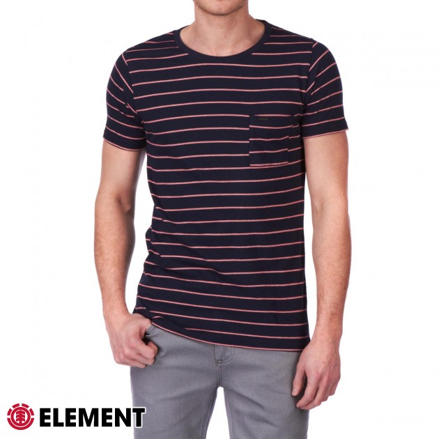 Element Mens Element Wayne Crew T-Shirt - Total Eclipse