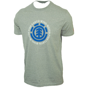 Element Mens Mens Element Elemental T-Shirt. Grey Heather