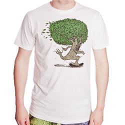 Pushin Tree T-Shirt - White