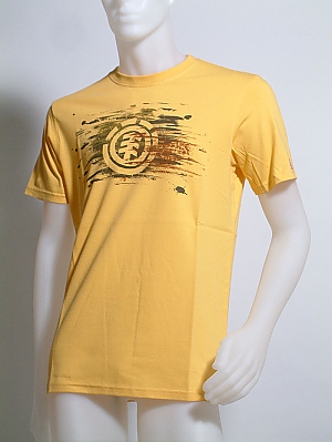 Element Revert SS Tee Shirt - Yellow