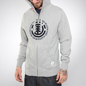 Element Stratford Zip hoody - Grey Heather