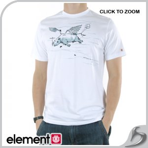 Element T-Shirt - Element Wind T-Shirt - White
