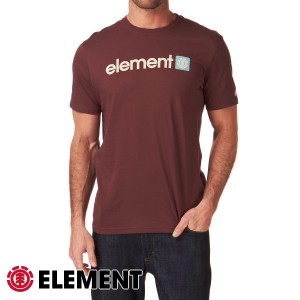 T-Shirts - Element Logo T-Shirt - Auburn