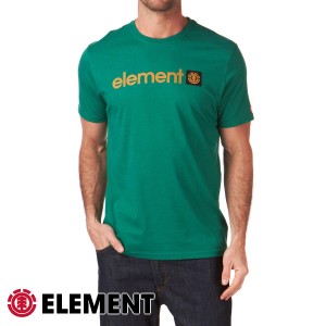 Element T-Shirts - Element Logo T-Shirt - Green