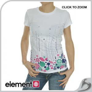 Element T-Shirts - Element Pop Roses T-Shirt -